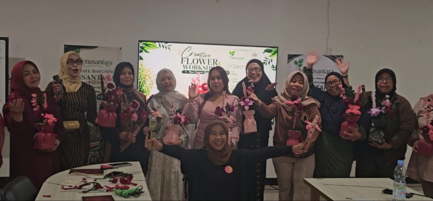 Foto: Workshop Creative Pipe Cleaner, Ruang Kreativitas dan Kolaborasi Perempuan