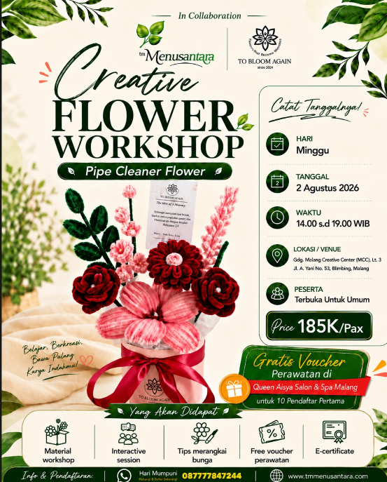 Creative Flower Workshop 