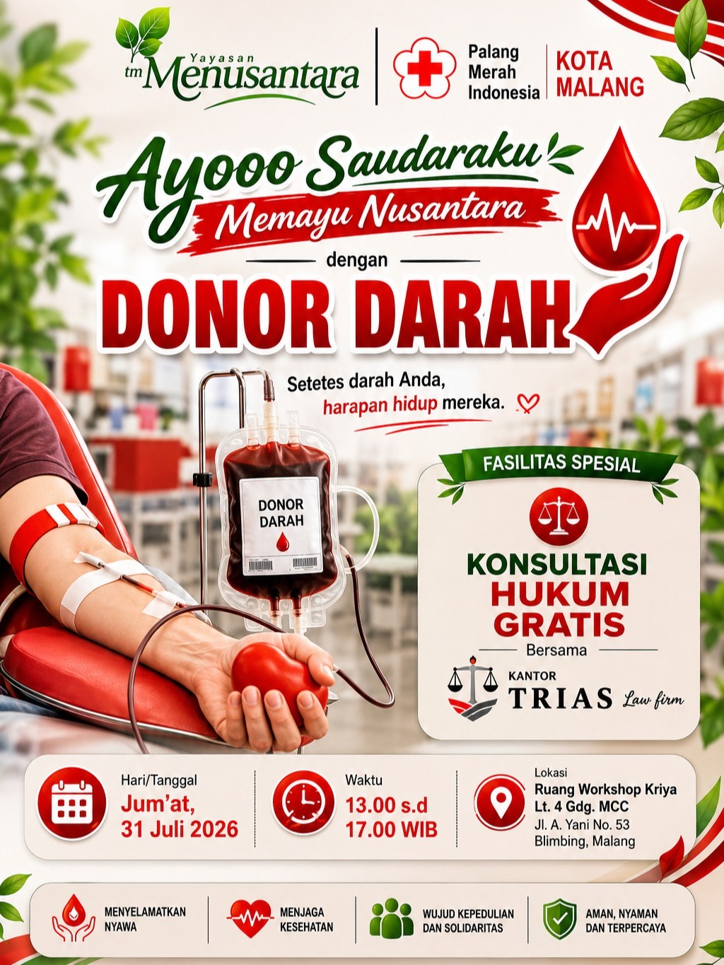 Donor Darah Dan Konsultasi Hukum